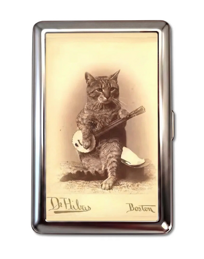 Banjo Cat Cardholder Wallet