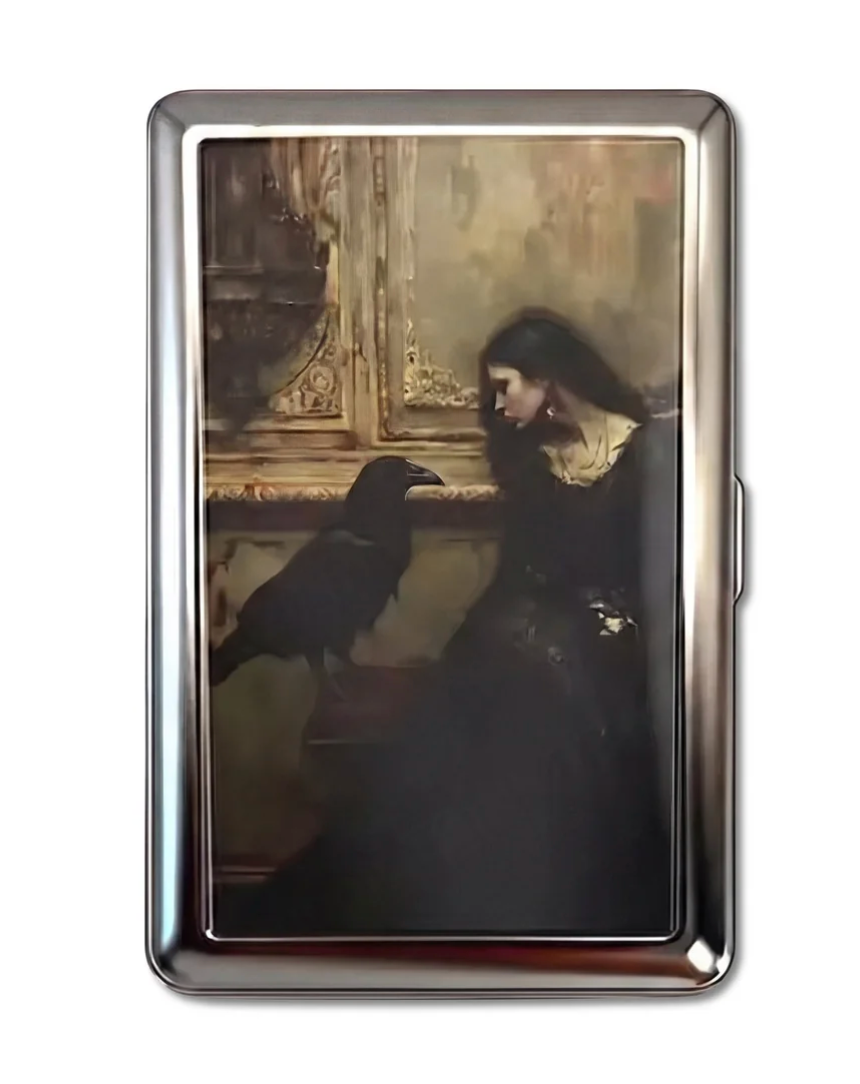 Raven Girl Cardholder Wallet