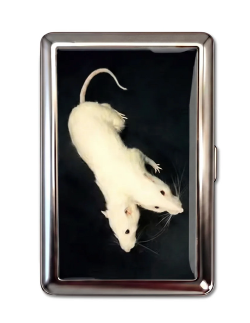White Mice Cardholder Wallet