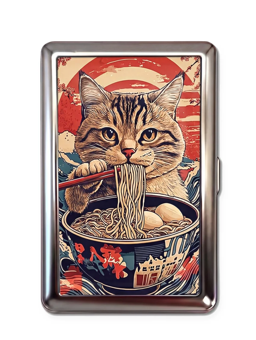 Ramen Cat Cardholder Wallet