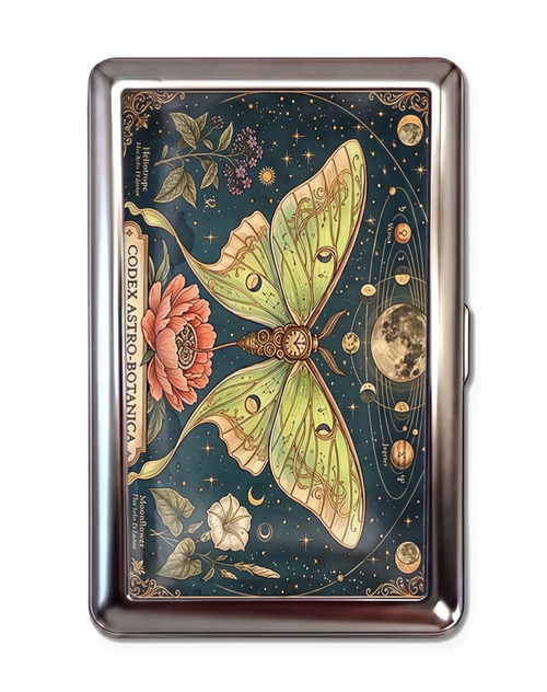 Celestial Moth Cardholder Wallet